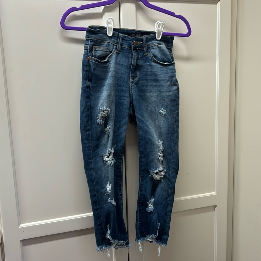 Judy Blue 0/24 Skinny Fit Capri Jeans